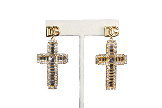 DG Cross Earrings