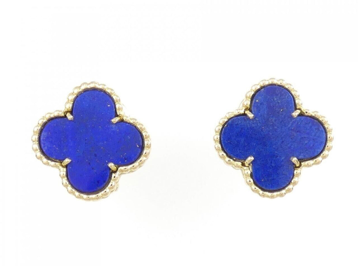 Blue Lucky Earrings