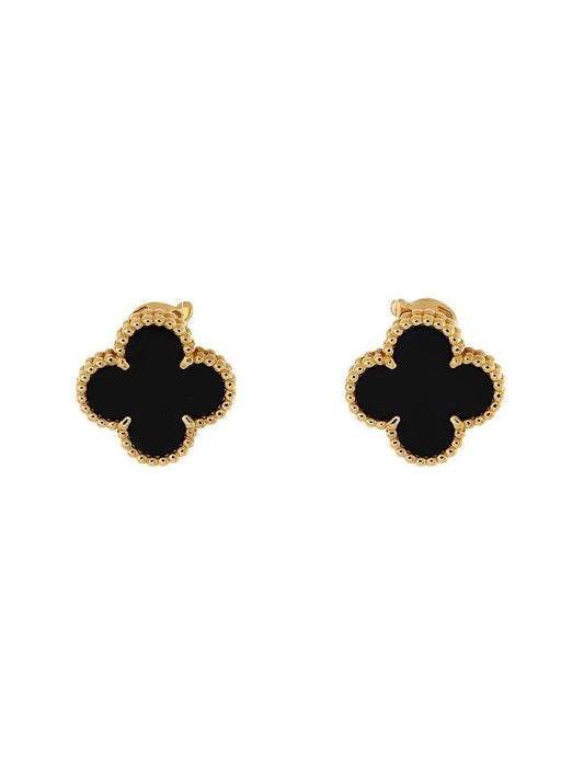 Black Lucky Earrings